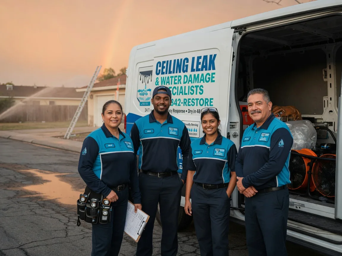Ceiling Leak Cleanup company in Louisa, VA