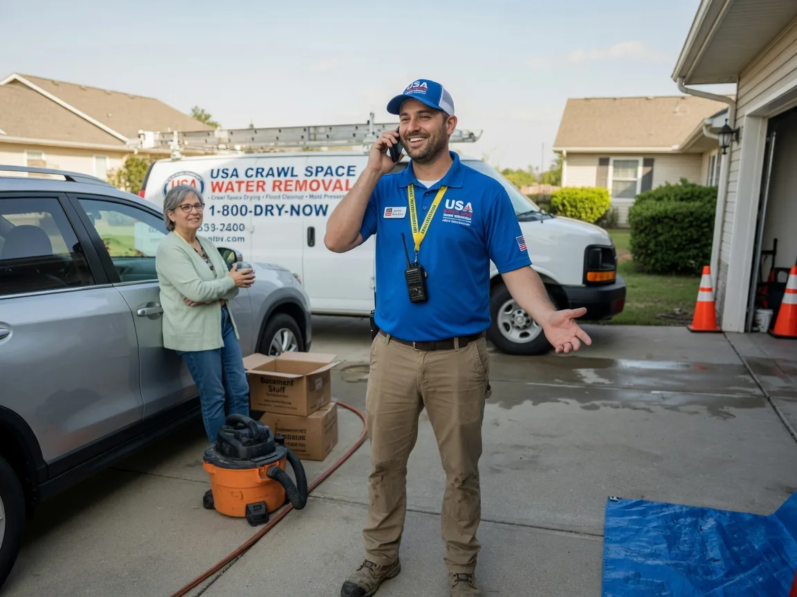 Crawl Space Water Removal Louisa, VA FAQs